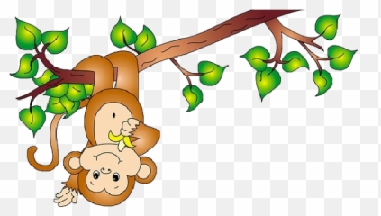Three Monkeys Clipart Dromgge Top - Jungle Emoji