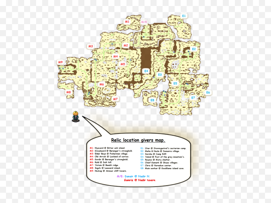 Relic Location Map - Guides Warspear Online Official Forum Warspear Online Relics Of Village Emoji,Lvl 33 Emoji