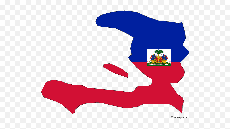 Flag Map Of Haiti Free Vector Maps Map Of Haiti Map - Haiti Map Vector Emoji,Argentina Flag Emoji