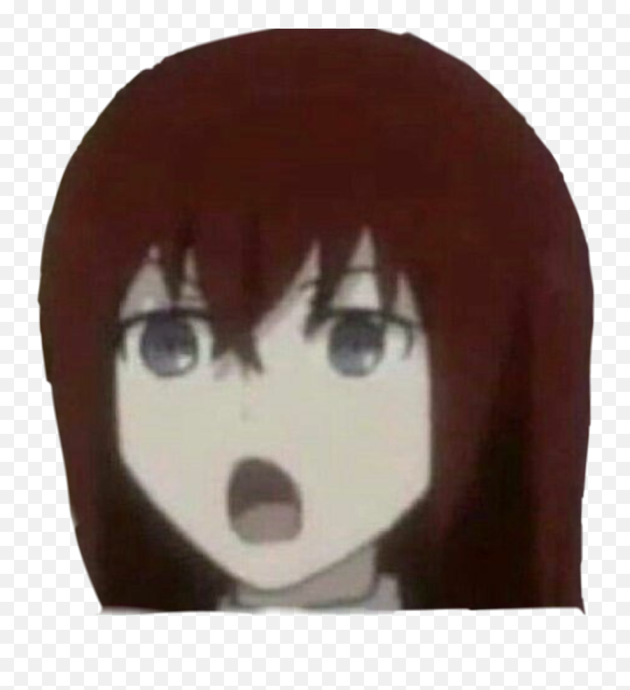 Makise Kurisu Steinsgate Game Sticker By Sugar Sugar - Kurisu Pog Emoji,Gate Emoji