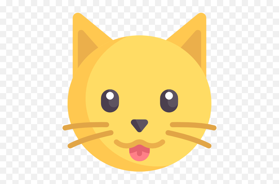Cat Free Vector Icons Designed By Freepik In 2020 Free - Happy Kat Emoji,Free Cat Emoji