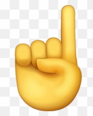 Index Finger Emoji Free Download All - One Png