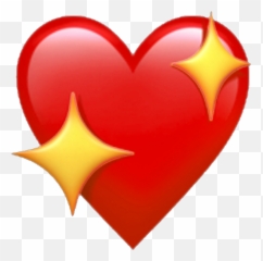 Redemoji Red Heart Redheart Emoji Apple - Heart Emoji Transparent Background,Red Apple Emoji