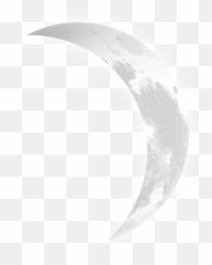 What Is Your Moon Phase Its Related Personality - Transparent Waxing Crescent Emoji