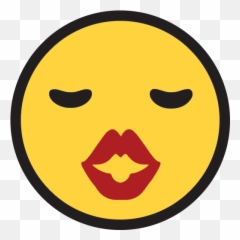 Kissing Face With Closed Eyes Emoji For Facebook Email - Emojis,Kissing Face Emoji