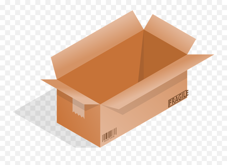 Box Fragile Package Delivery Cardboard - Fragile Package Emoji,Cardboard Box Emoji