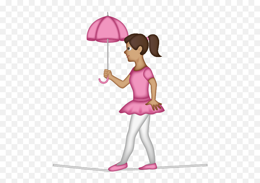 Tightrope Walker - Cartoon Emoji,Walker Emoji