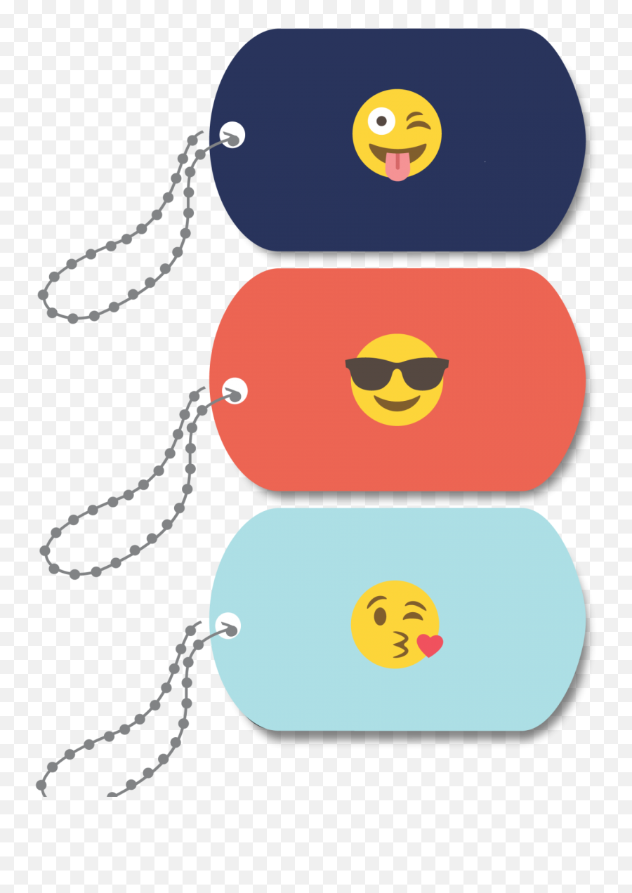 Minitag - Metal Emoji,First Emoji Ever Made