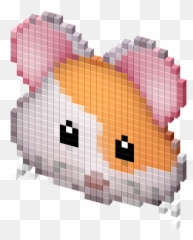 Hamster Emoji Cursor - Craft,Narutomaki Emoji