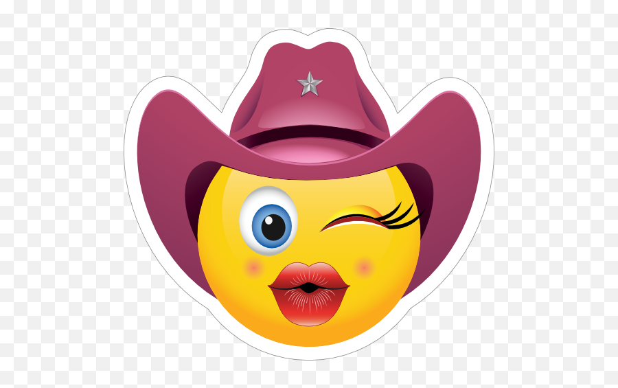 Cowgirl Emoji Sticker - Cowboy Hat Emoji Png,Horse Emoji