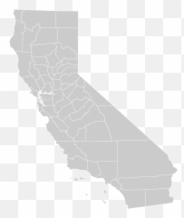 California Map Geography United States - High Resolution Of And Nevada Emoji