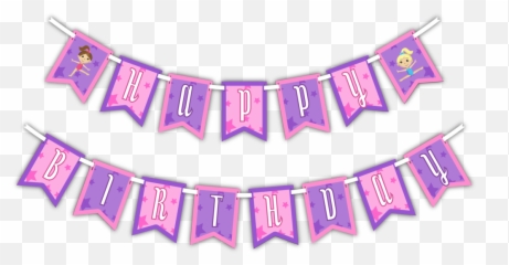 Happy Party Banner - Gymnastics Birthday Emoji