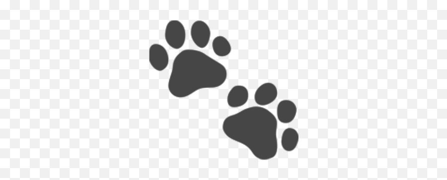 Paws Footsteps Footprints Animals Pets Dog Cat - Emoji Paw,Paws Emoji