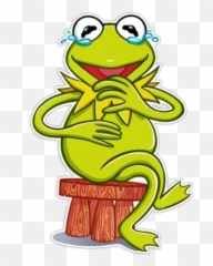 Kermit The Frog - Amigos Tenemos Que Juntarnos En Diciembre Aunque Sea Para Tomarnos La Presión Emoji,Frog Coffee Emoji