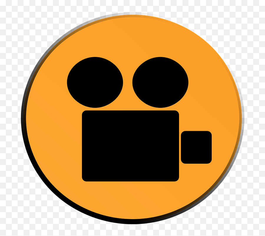Camera Cam Yellow - Camera Emoji,Emoticon Movie