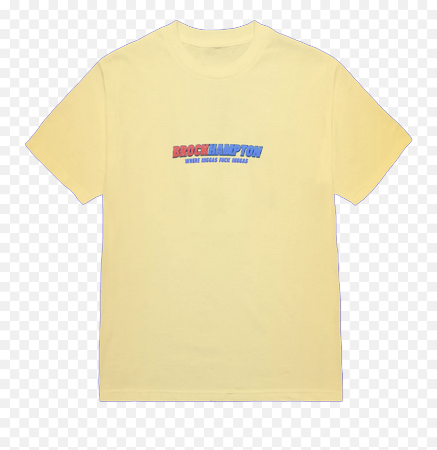 Brockhampton Where Niggas Fuck Niggas T - Shirt Active Shirt Emoji,University Of Utah Emoji