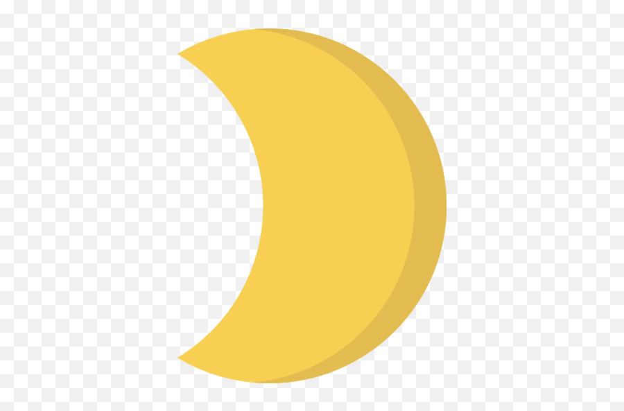 Ios Moon Icon At Getdrawings Free Download - Yellow Moon Shape Png Emoji,Emoji Moon Calendar