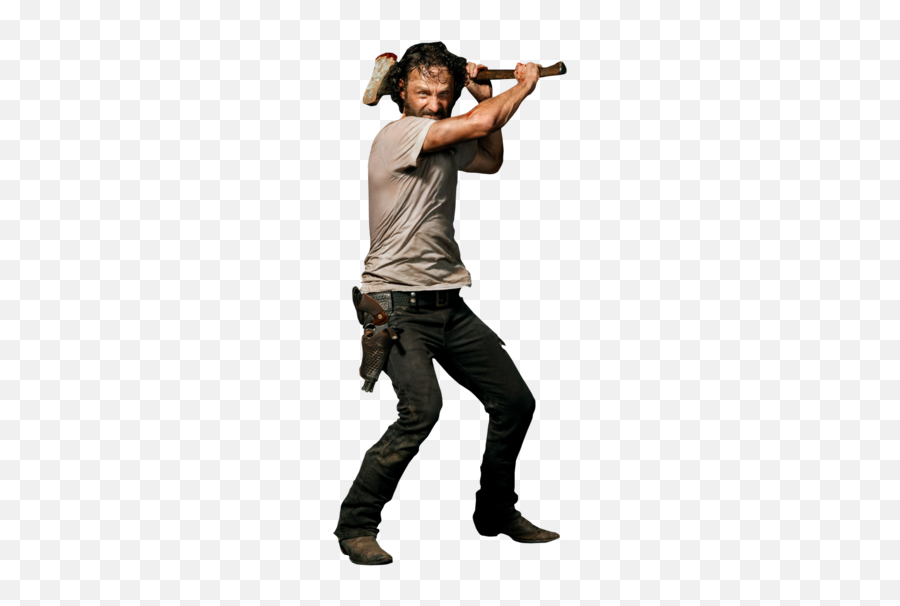 Rick Grimes From The Walking Dead Png Official Psds - Rick Grimes Png Emoji,The Walking Dead Emoji