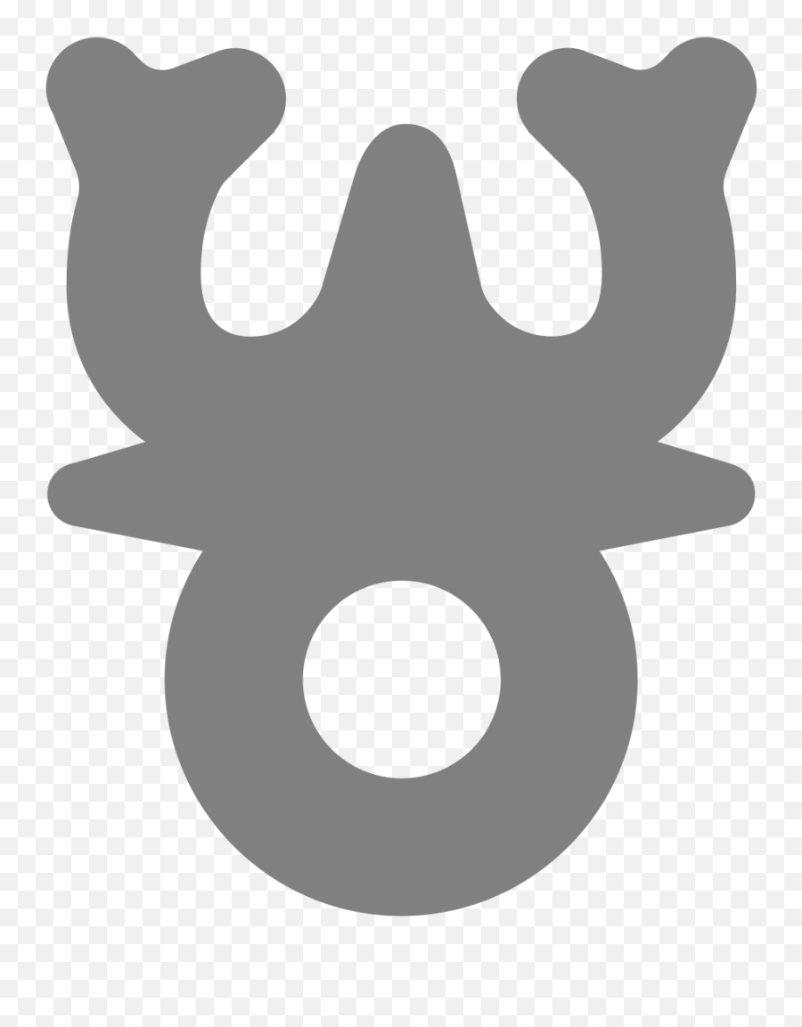 Buddhist Triratna Symbol Square Silver - Triratna Symbol Emoji,Atheist Symbol Emoji