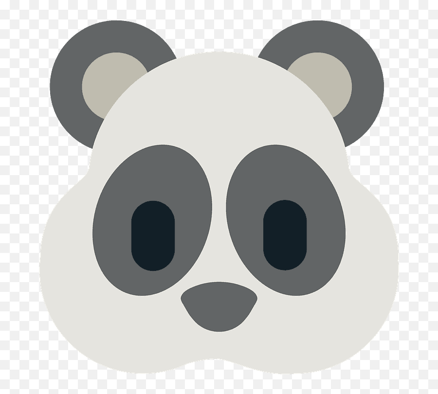 Panda Emoji Clipart - Panda Emojis,Tiger Bear Paw Prints Emoji