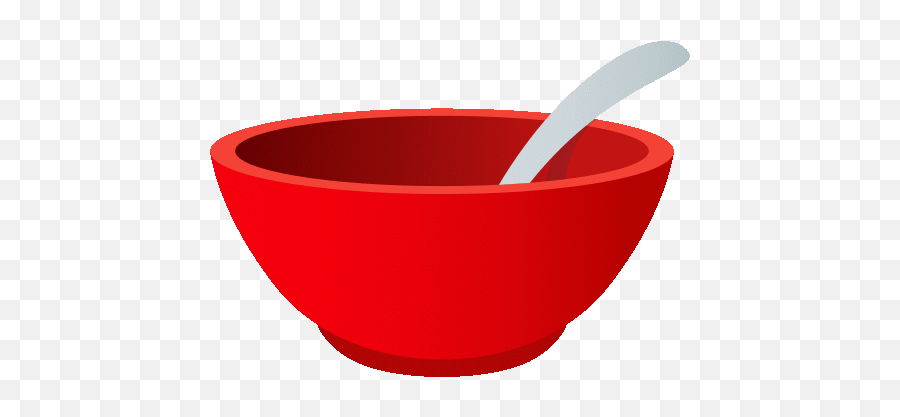 Bowl With Spoon Food Gif - Mixing Bowl Emoji,Spoon Emoji