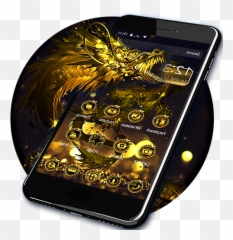 Golden Dragon Theme U0026 Lock Screen - Apps On Google Play Iphone Emoji,Dragon Emoticon