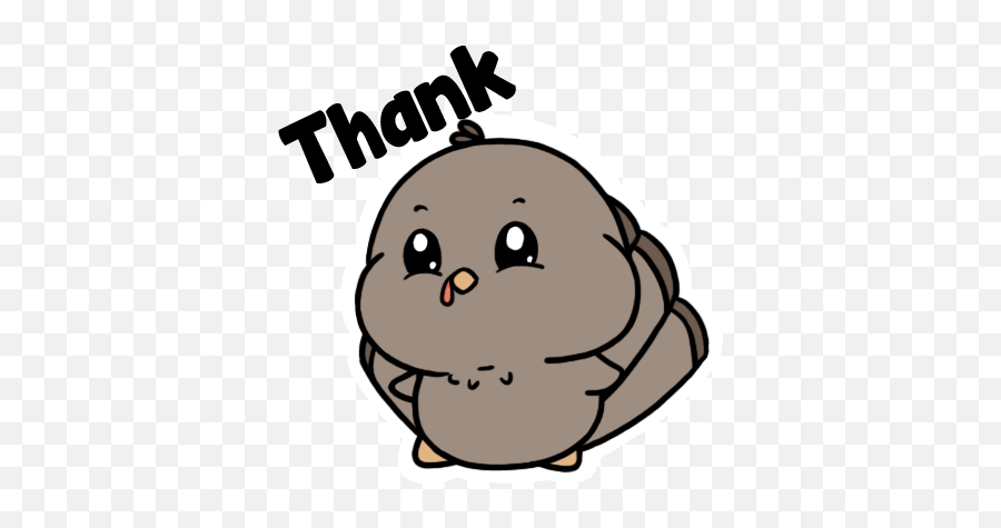 Dance Thank You Sticker By Aminal Stickers Thank You - Dance Thank You Gifs Emoji,Emoji For Thank You