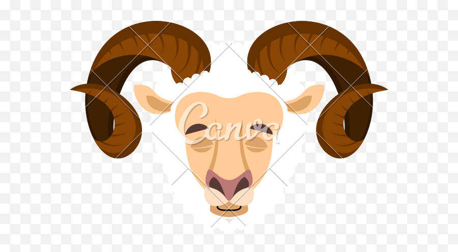 Ram Sleeping Sheep Asleep Emoji - Illustration,Sheep Emoji