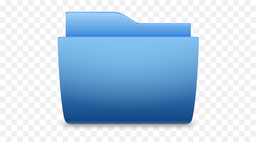 Download Free Png Folder - Transparent Background Blue Folder Icon Emoji,Folder Emoji