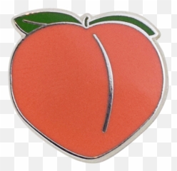 Peach Emoji Pin,Peach Emoji Png