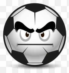Soccer Madness - Transparent Ball Cartoon Emoji