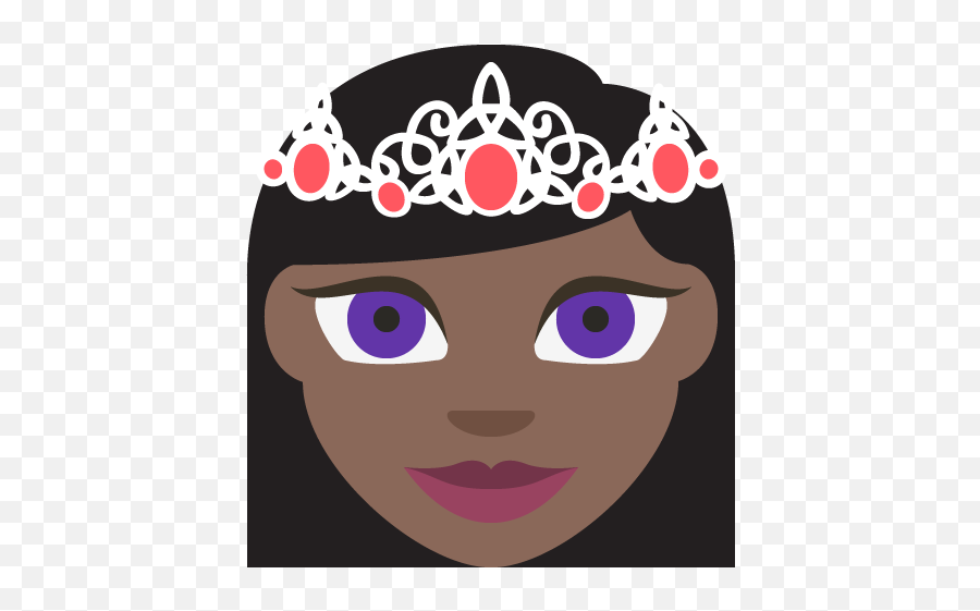 Princess Icon At Getdrawings - Dark Skin Women Emojis,Disney Princess Emoji