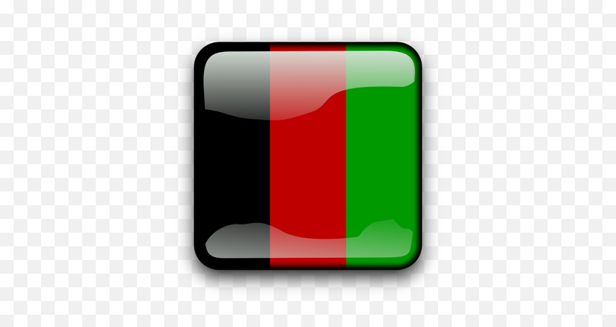 Afghanistan Flag Button - Afghanistan Flag Simple Color Emoji,Afghan Flag Emoji