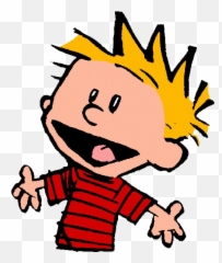 Calvin And Hobbes Transparent B - Calvin Hobbes Emoji,Blobfish Emoji