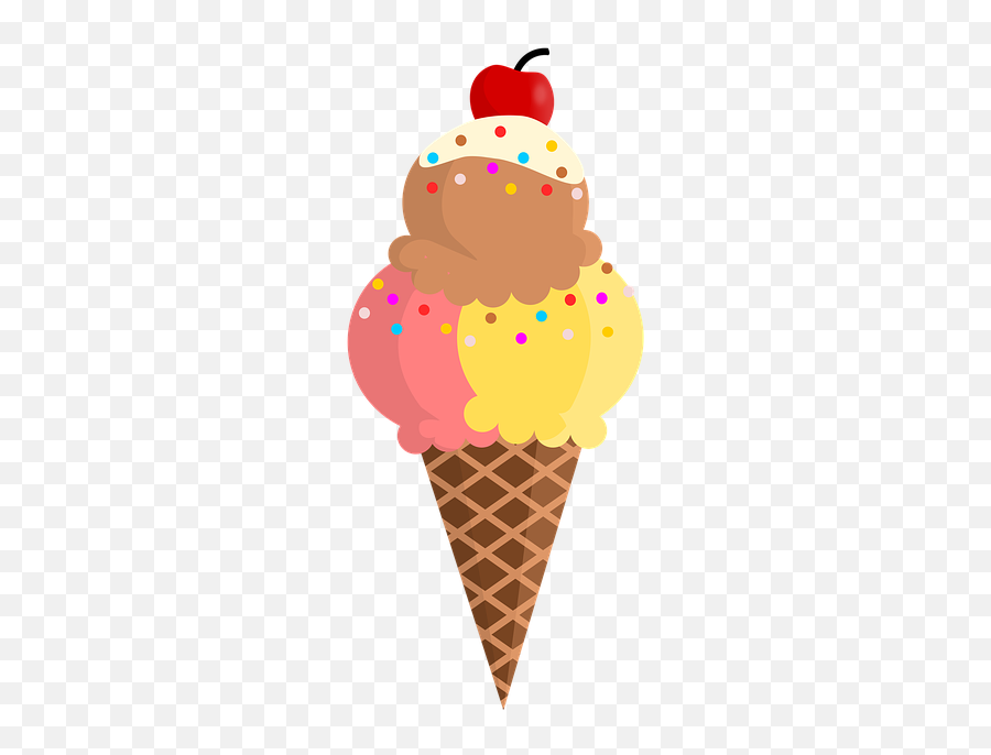 Ice Cream Dessert Delicious - Ice Cream Emoji,Emoji Chocolate Ice Cream