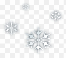 Snowflake Clip Art - Transparent Background Flakes Clipart Emoji