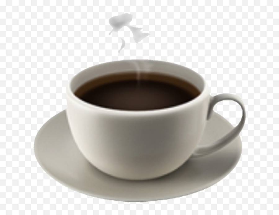 Coffee Cup Cafe Emoji Latte - Transparent Background Coffee Png,Coffee Cup Emoji