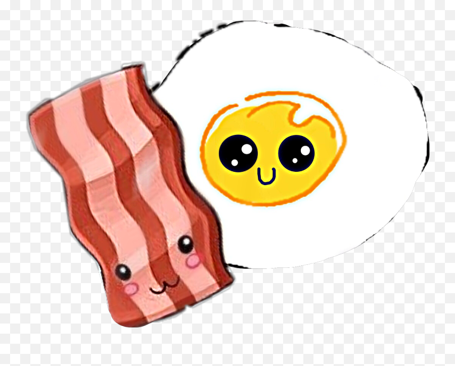 Freetoedit Sticker Bacon And Eggs - Clip Art Emoji,Life Jacket Emoji