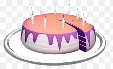 Online 3d Design Modeling Software - Birthday Cake Emoji