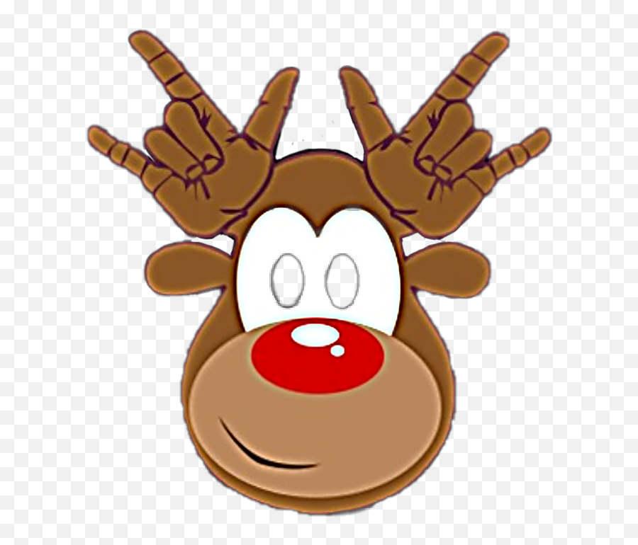 Holidays Christmas Xmas Iloveyou Asl - Cartoon Emoji,Deaf Emoji