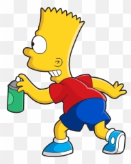 Download Free Png Bart Simpson Clipart - Imagenes De Los Simpson Png Hd Emoji,Simpson Emoji