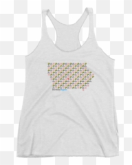 Emoji Iowa T - Sleeveless Shirt