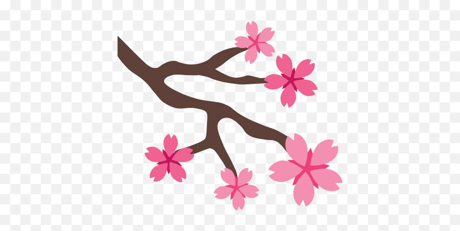 Sakura Icon - Free Download Png And Vector Flor Sakura Png Emoji,Cherry Blossom Emoji