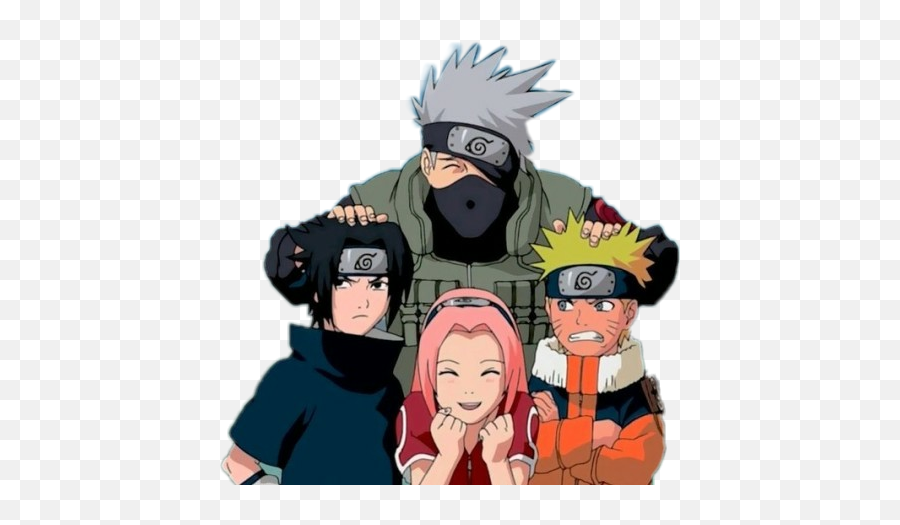 Naruto Sasuke Sakura Kakashi Team7 Naruto Team 7 Emoji Naruto Emoji Free Transparent Emoji Emojipng Com