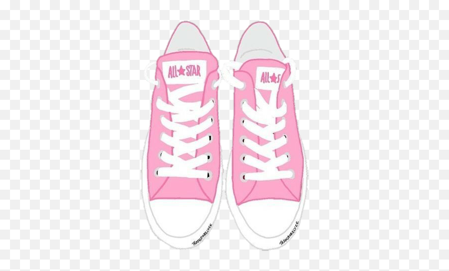 Freetouse Pink Tumblr Pinkshoes Shoes - Walking Shoe Emoji,Star Shoes Emoji