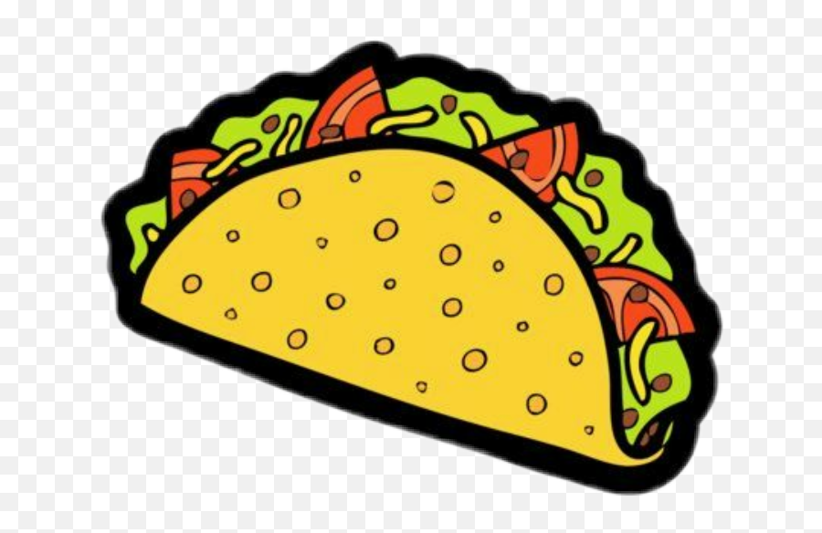 Taco Mexican Nourriture - Redbubble Food Stickers Emoji,Mexican Emoji App