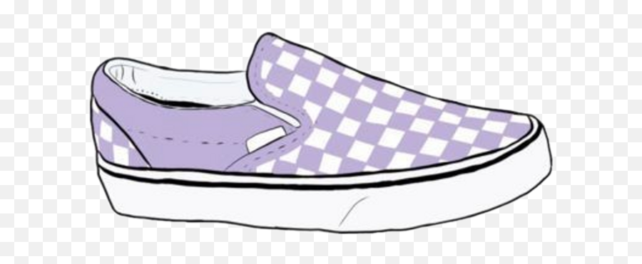 Vans Vanshoes Checkered Checkeredvans - Blue Vans Stickers Emoji,Emoji Slip On Shoes