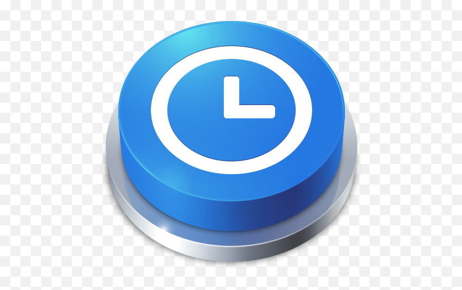 Perspective Button Time Icon I Like Buttons 3a Iconset - Time Icon Emoji,Like Button Emoji