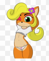 Coco Bandicoot - Crash Bandicoot Coco Kiss Full Size Png Cocô Bandicoot Emoji,Crash Bandicoot Emoji