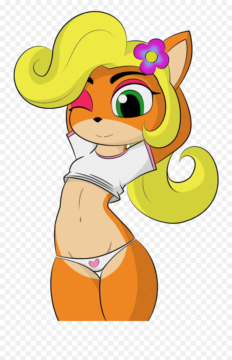 Coco Bandicoot - Crash Bandicoot Coco Kiss Full Size Png Cocô Bandicoot Emoji,Crash Bandicoot Emoji